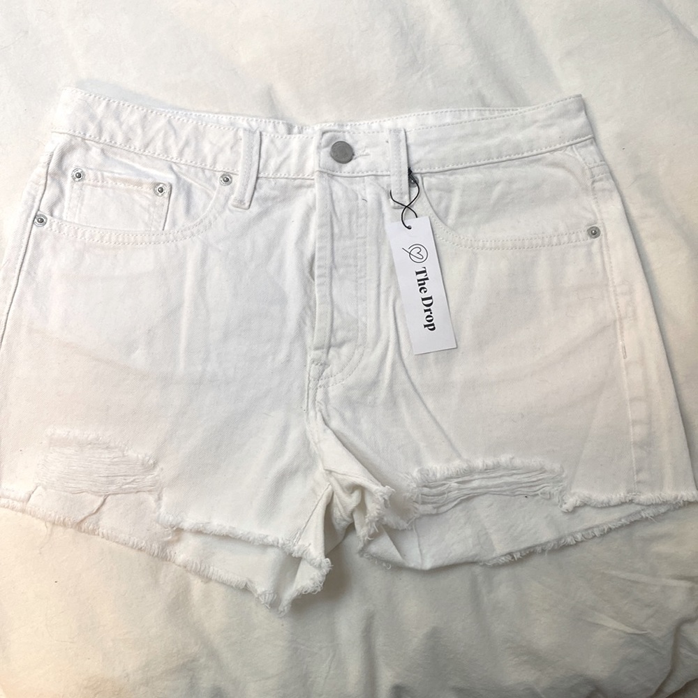 White Denim / Jean Shorts; brand new!